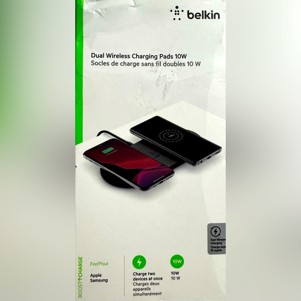 Belkin Dual Wireless Charging Pad 10W